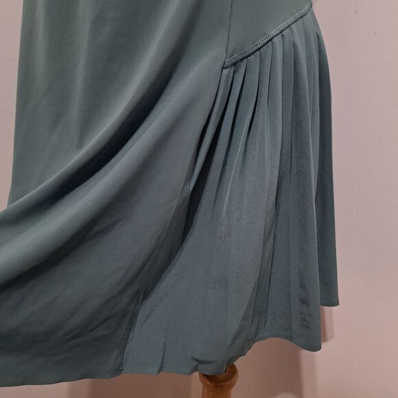 Athleta Advantage Activewear Golf Tennis Running Mini Dress Deep Ocean Teal Med - Picture 15 of 15